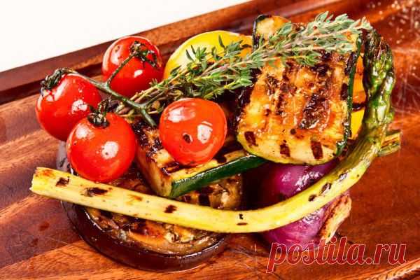 Овощи на гриле: Три вкусных идеи/ Вкусные рецепты