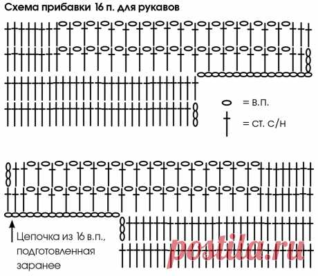 Черный топ с филейным узором - схема вязания крючком. Вяжем Топы на Verena.ru