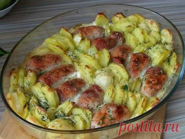 Лучшие кулинарные рецепты: Мясные рулетики с картошкой в сливках