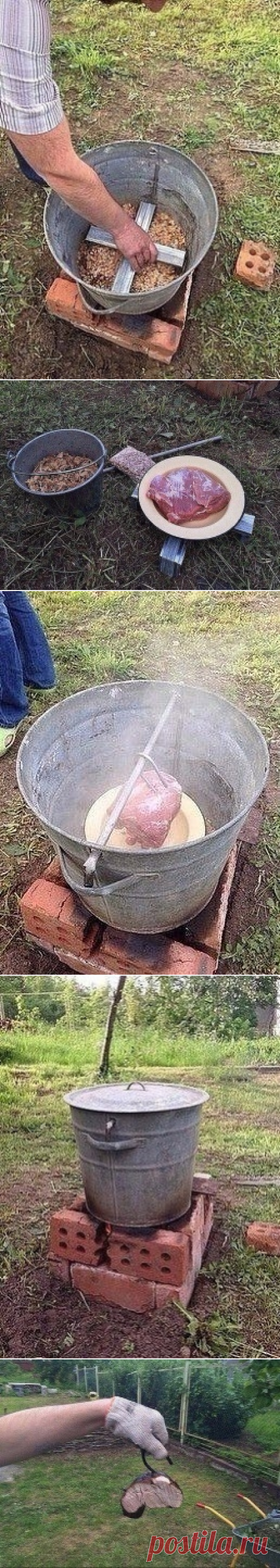 Самодельная коптильня своими руками