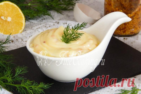 Домашний майонез с французской горчицей - FineCooking.ru