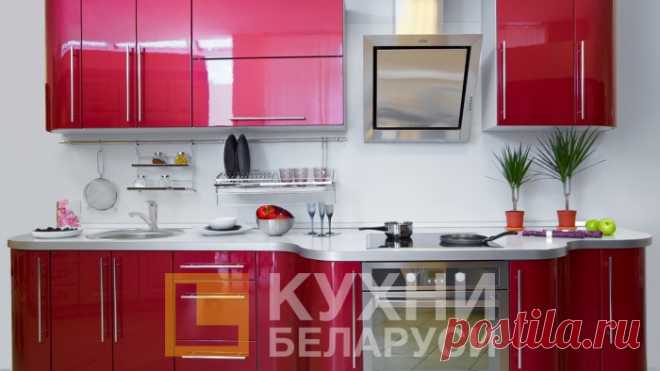 Кухни из крашенного МДФ в Самаре на заказ