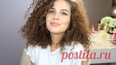 Как сделать объёмные афро-кудри без плойки и утюжка / Все для женщины