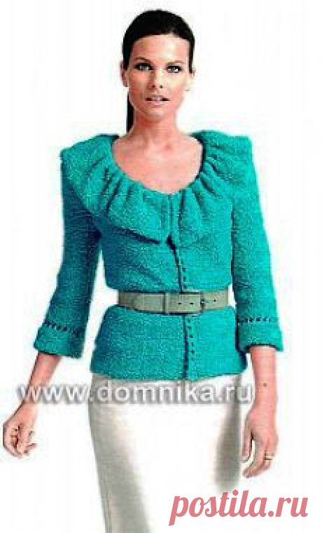 Жакеты » Вязание крючком и спицами схемы и модели