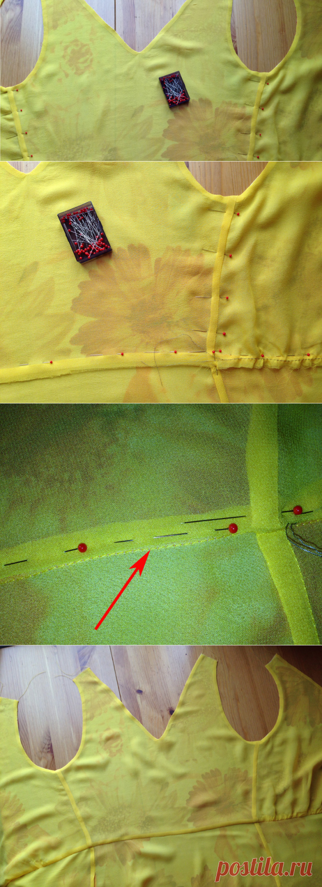 Платье, отрезное по талии: как соединить двойной лиф с юбкой — Мастер-классы на BurdaStyle.ru