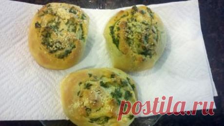 Закусочные булочки с чесноком и пармезаном в оригинале Garlic Parmesan Dinner Rolls | 4vkusa.ru