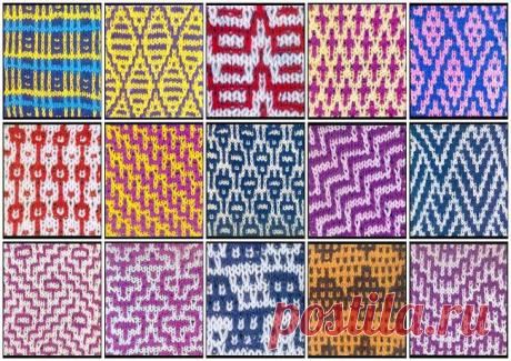 Вязание спицами жаккардовые модели