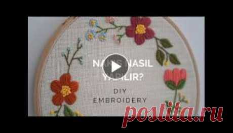 Hand Embroidery Amazing Trick Easy Flower Embroidery Trick Sewing Hack