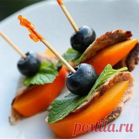 Вкуснейшие канапе: рецепты + идеи - Фото