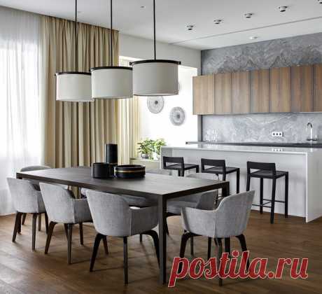 Как правильно: Освещать обеденный стол | Houzz Россия