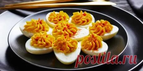 15 рецептов вкусных фаршированных яиц - Будет вкусно - Медиаплатформа МирТесен