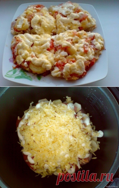 Сочное мясо по-французски в мультиварке - Простые рецепты Овкусе.ру
