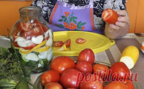 Овощное ассорти на зиму с сухой стерилизацией: рецепт, видео