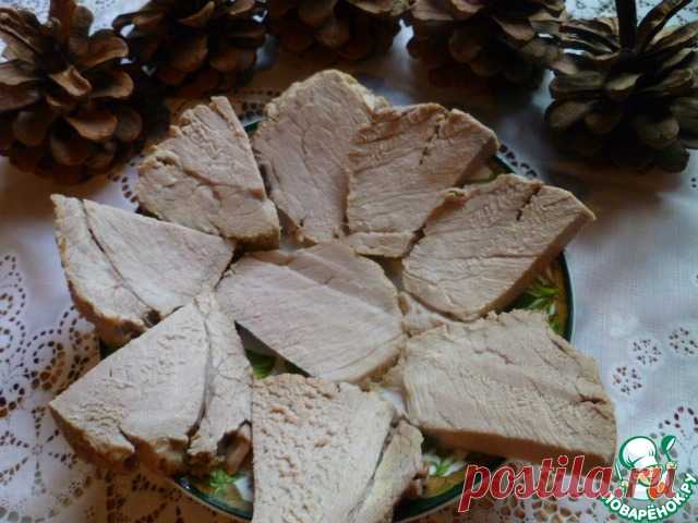Сочная домашняя ветчина Кулинарный рецепт