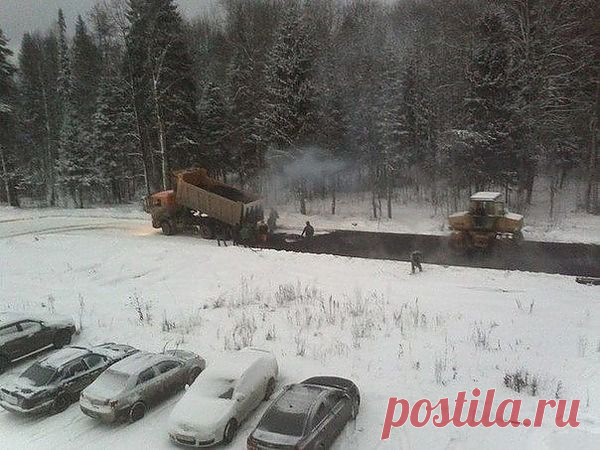 Одна беда укладывает асфальт на другую...