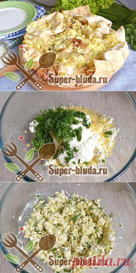 Пирог из лаваша с творогом в мультиварке | Рецепты для мультиварки