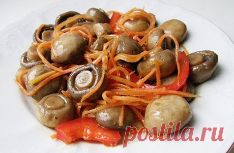 Грибы по-корейски | Raznosole.com