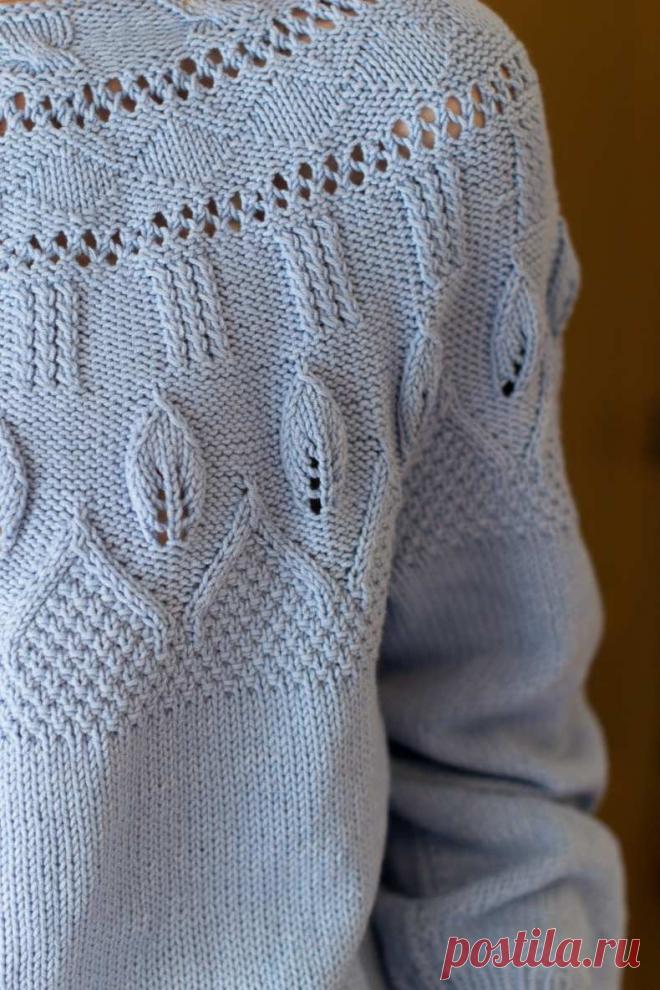 Вязание кокетки: 104 модели, схемы, выкройки, фото с описанием расчетов для вязания спицами сверху круглой кокетки