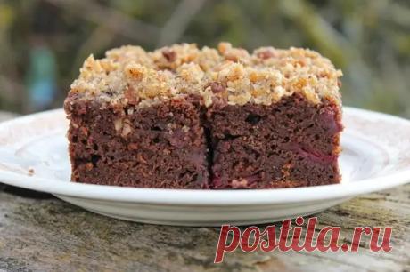 Шоколадный пирог с вишней - Будет вкусно - 15 февраля - 43150541616 - Медиаплатформа МирТесен