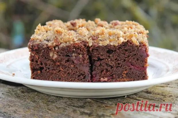 Шоколадный пирог с вишней - Будет вкусно - 15 февраля - 43150541616 - Медиаплатформа МирТесен