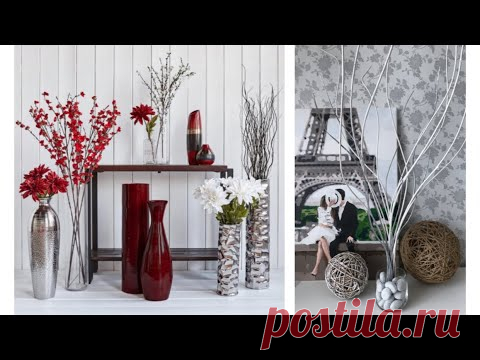 Как сделать декоративные ветки для вазы. How to make decorative branches for a vase