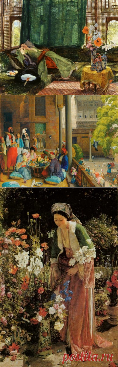 Художник Джон Фредерик Льюис. Картины