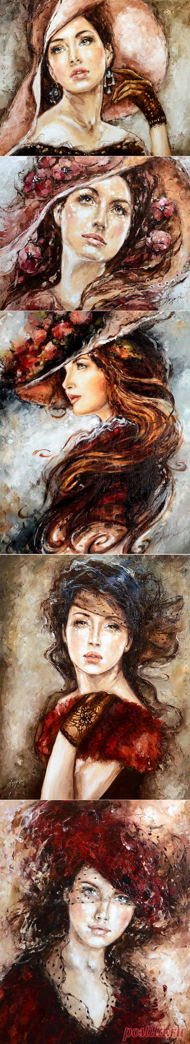 Художница Эльжбета Брожек (Elżbieta Brożek) - Вернисаж: Мир красок классический - ИСКУССТВУ БЫТЬ - Каталог статей - ЛИНИИ ЖИЗНИ