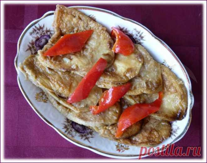 Оригинальная закуска из баклажанов...со вкусом грибов.
