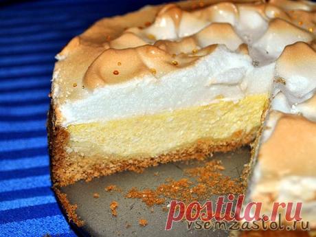 Творожный пирог «Слезы ангела» | Всем За Стол — Вкусные, легкие, и быстрые рецепты!