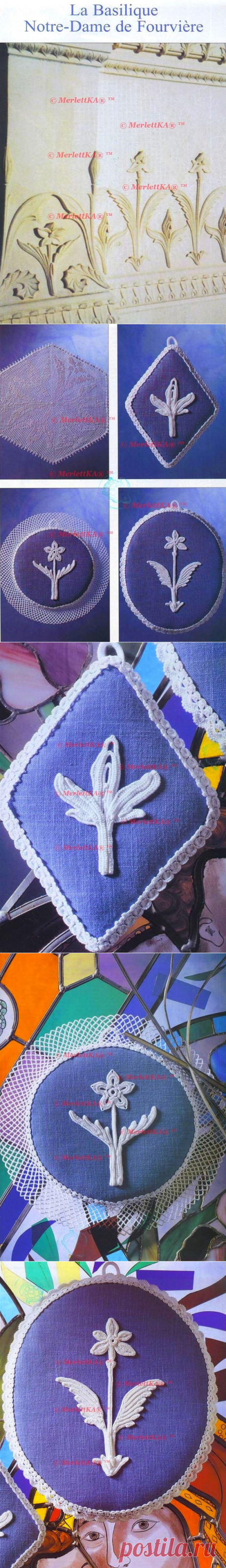 Готика в салфетках, вязаных крючком