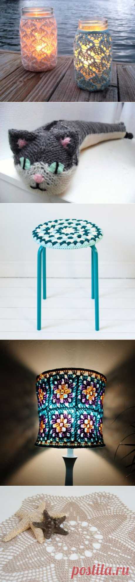 10 супер-идей вязаного декора для дома (красивые фото) - UaМастера - все о handmade в Украине