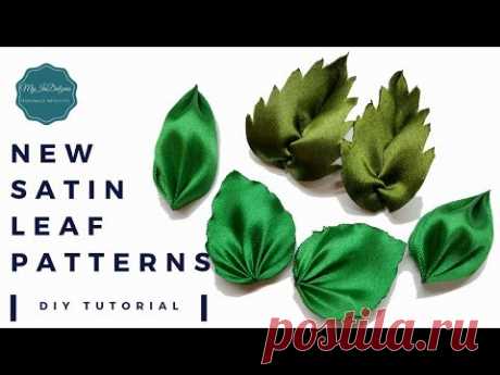 D.I.Y. New Satin Leaf Patterns | MyInDulzens