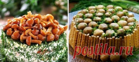 ТОП-10 простых и вкусных салатов с грибами - Будет вкусно - Медиаплатформа МирТесен Салаты с курицей и грибами всё чаще появляются на повседневных и праздничных столах. Данные закуски очень вкусные, не требует много времени на приготовление и дорогих ингредиентов. Мы представляем вам подборку наиболее удачных рецептов вкусных закусок с пошаговыми инструкциями приготовления, - 20 мая - 43901698287 - Медиаплатформа МирТесен