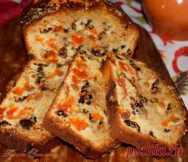 Вкусный и полезный кекс "Мазурка" с сухофруктами.   >>>>>>>