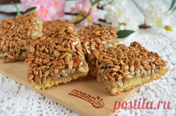 Пирог с семечками подсолнечника - пошаговый рецепт с фото на Повар.ру