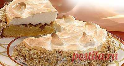 Пирог "Яблочная нежность". - Рецепты - Доставка пиццы, обедов, суши, питьевой воды домой и в офис, банкет, кейтеринг, организация мероприятий в Петербурге