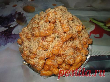 Торт из кукурузных палочек (торт без выпечки). Фоторецепт. | 4vkusa.ru