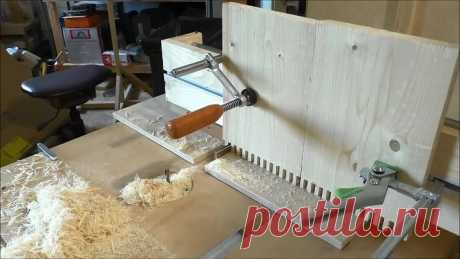 Box Joint jig - Шипорезное приспособление