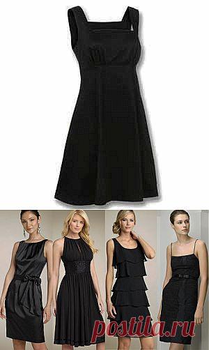 Черное платье в женском гардеробе | planetofwomen.ru