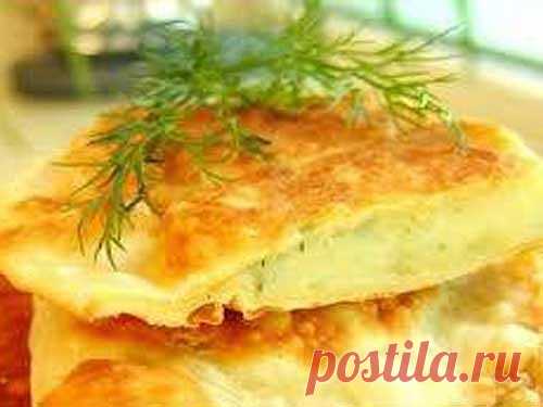 Фантастически вкусно! Чебуреки с картошечкой и сыром