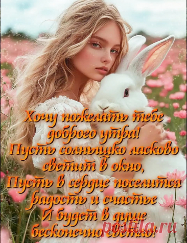 Картинка с пожеланием доброго утра