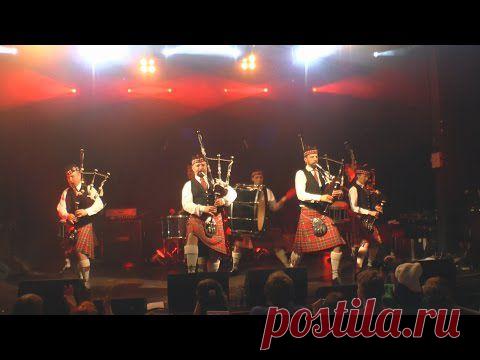 Рок-попурри в исполнении оркестра волынщиков