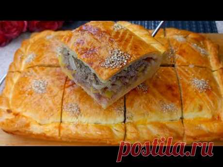Мой &quot;ХОДОВОЙ&quot; пирог на каждый день бьет все рекорды по скорости приготовления