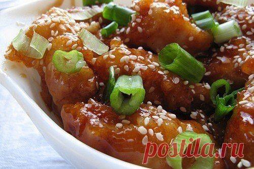 Медовая курочка в кунжуте - rastimul.com.ua