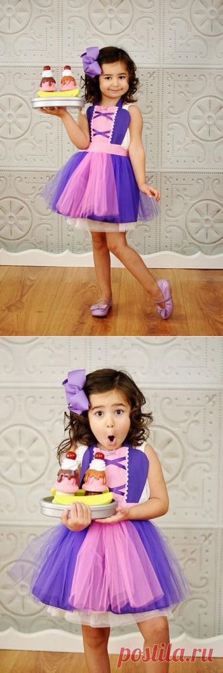 kids apron RAPUNZEL dress up TUTU kids от loverdoversclothing