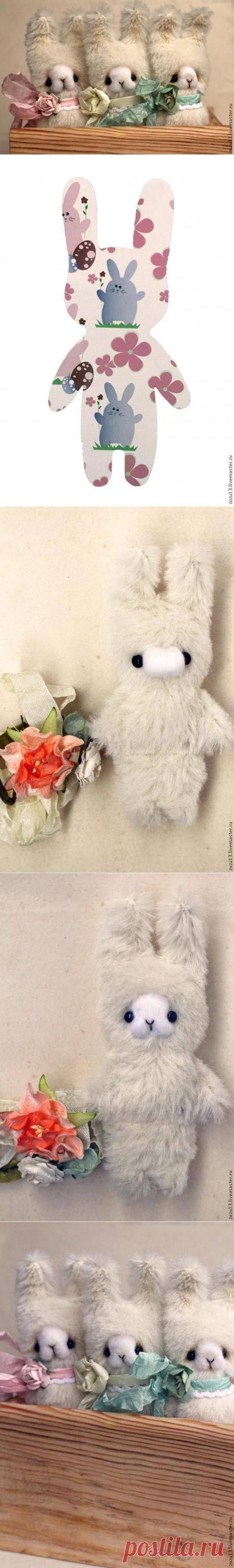 Братцы-кролики. Авторская игрушка в стиле Примитив своими руками - Ярмарка Мастеров - ручная работа, handmade