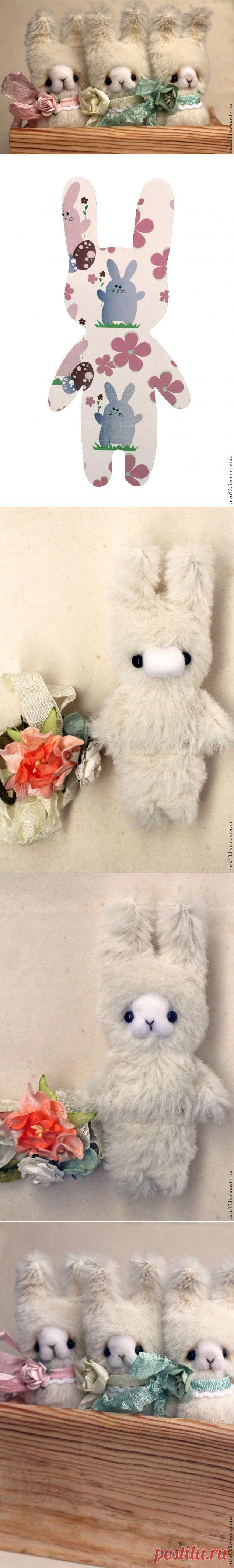 Братцы-кролики. Авторская игрушка в стиле Примитив своими руками - Ярмарка Мастеров - ручная работа, handmade