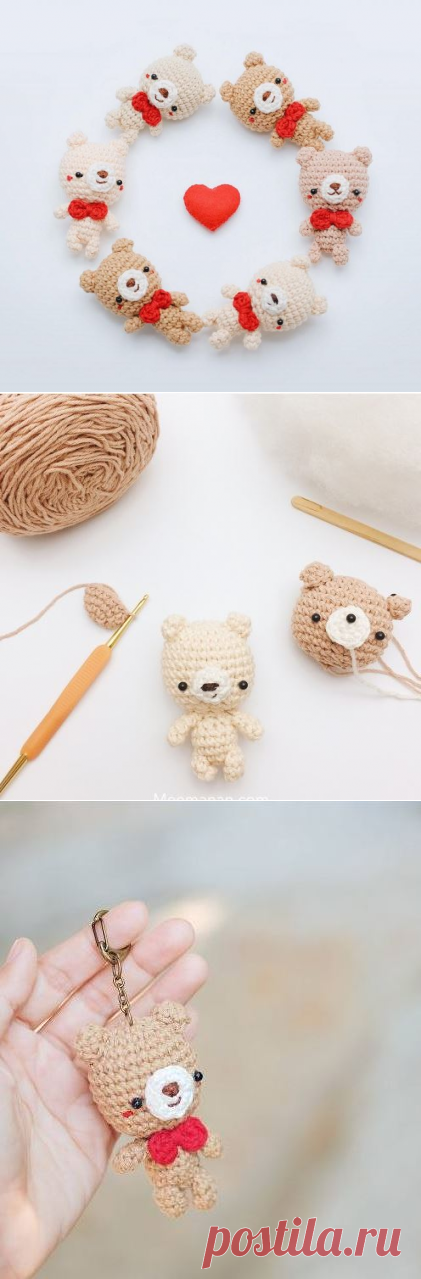 Мишутка-брелок.