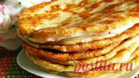 Лепешки на кефире с начинкой: быстро, просто, аппетитно | Вкусно каждый день | Яндекс Дзен