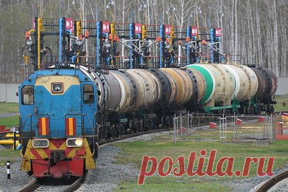 В России снизились железнодорожные перевозки нефти и нефтепродуктов